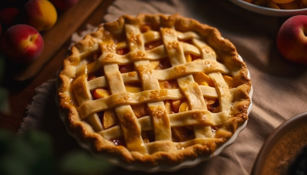 Classic Apple Pie That Tastes Like Home 1 vecteezy indulgent apple pie with fresh berries baked to perfection 24745076
